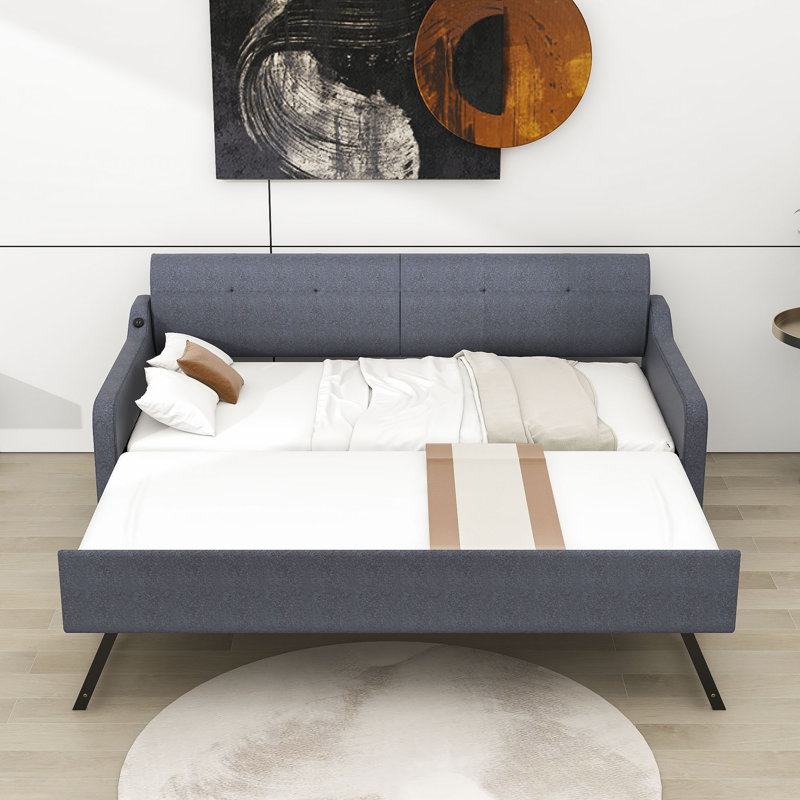 Latitude Run® Chasan Twin Daybed with Trundle | Wayfair